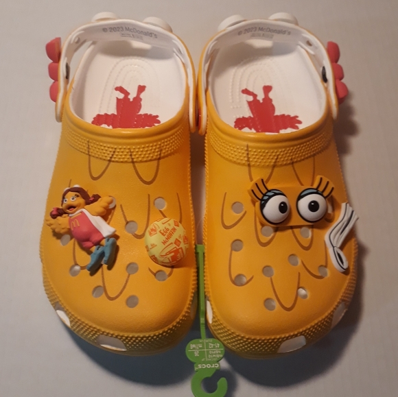 (New) Adult McDonald's Crocs Clogs (M9/W11) - Picture 1 of 6